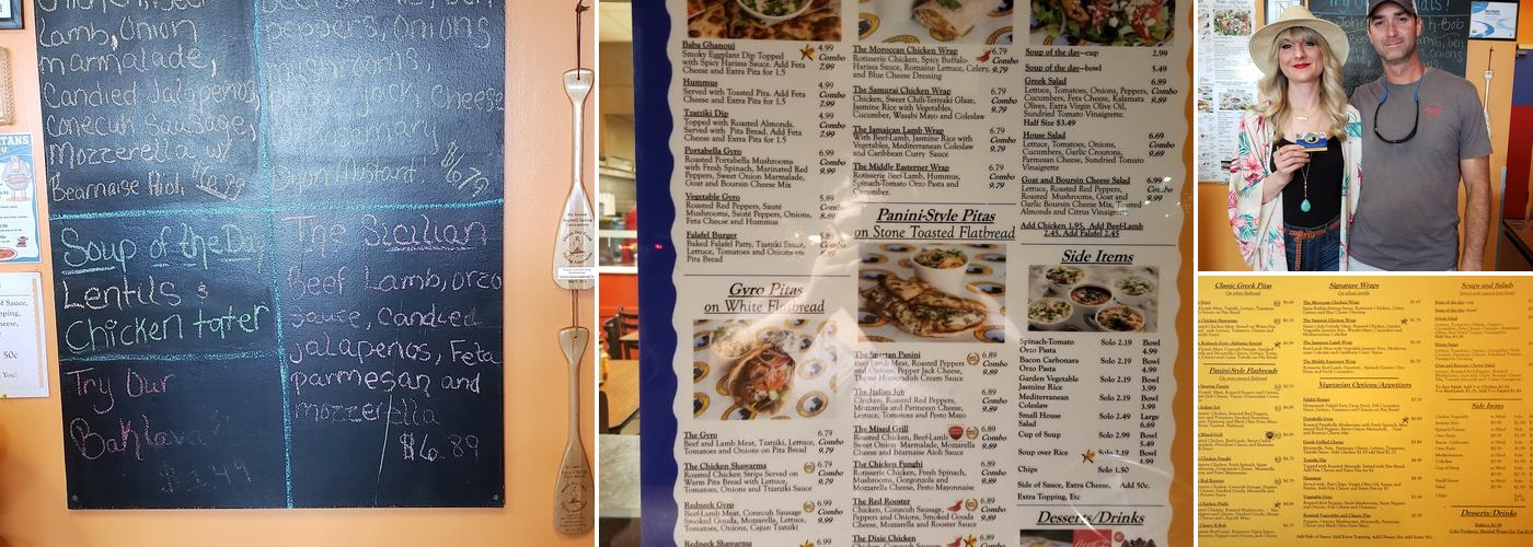 Mediterranean Sandwich Co. Wemo Menu