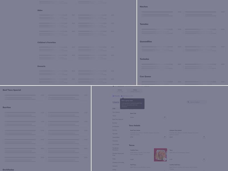 Carlitos Mexican Restaurant Menu