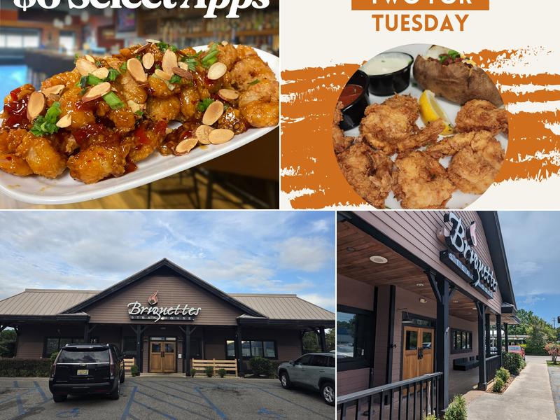 Briquettes Steakhouse 901 Montlimar Dr, Mobile