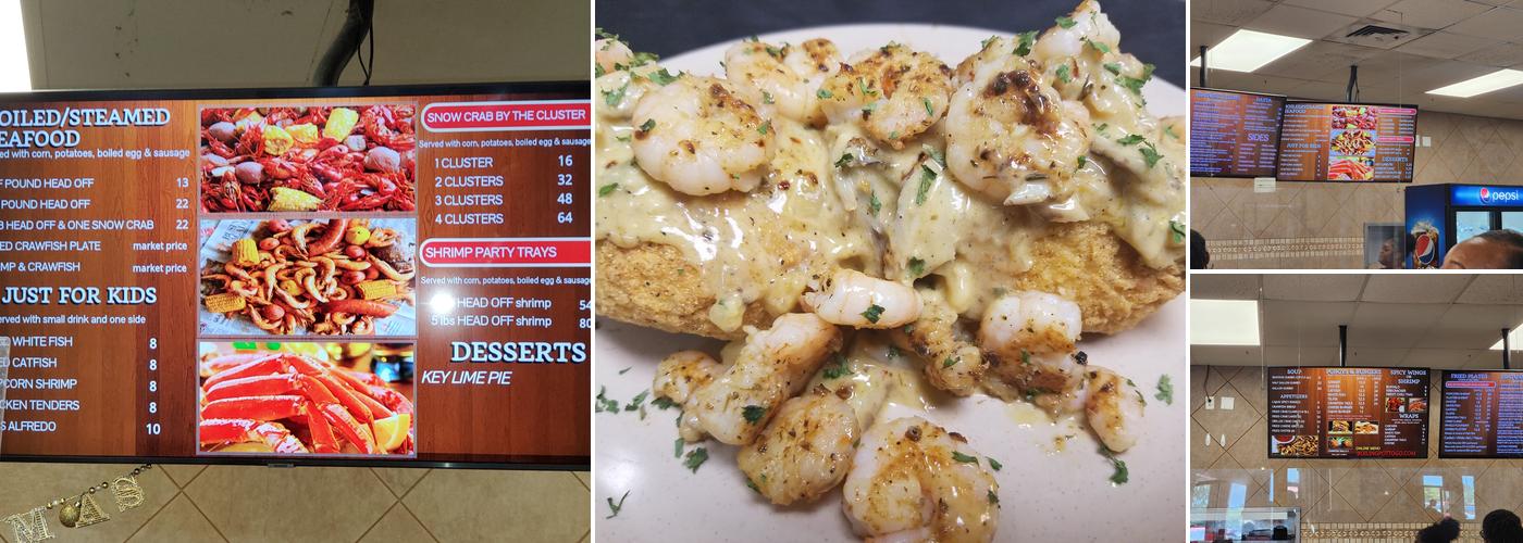 The Boiling Pot Menu