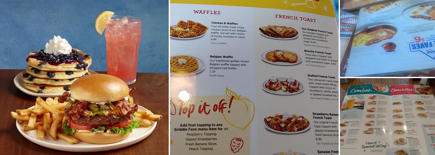 IHOP Menu