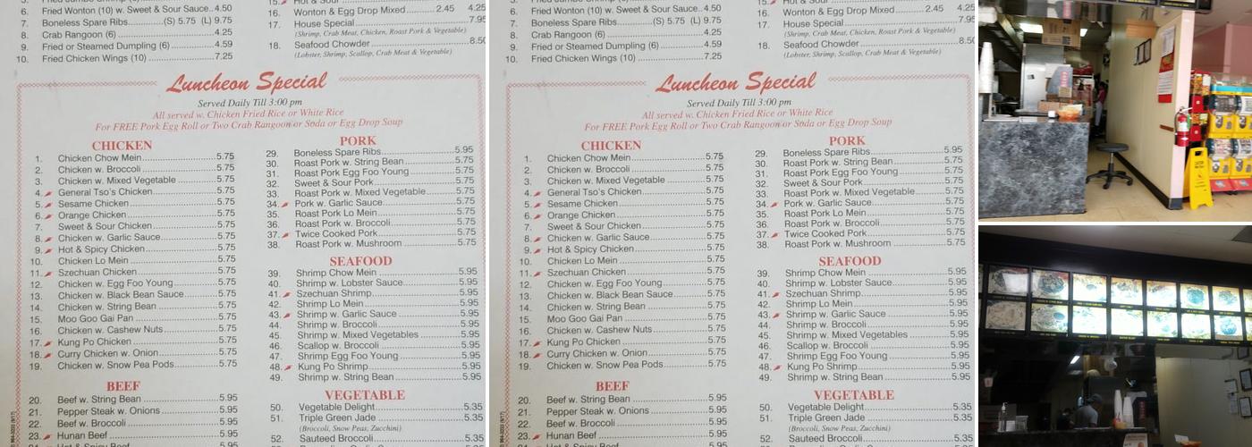 China Town Menu