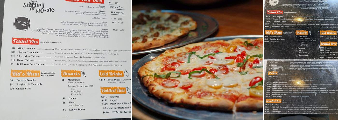 Midtown Pizza Kitchen Menu