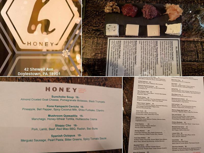 Honey Menu