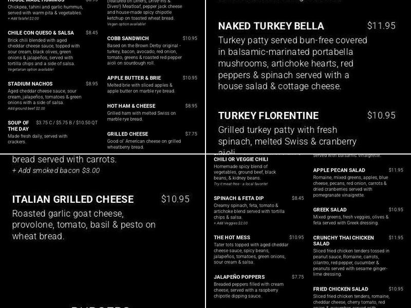 The Brick Menu