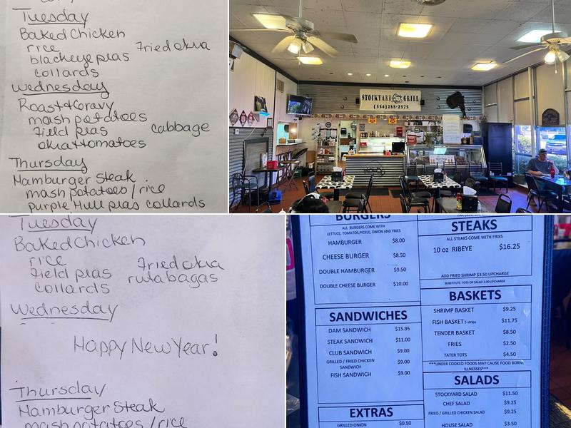 Stockyard Grill Menu