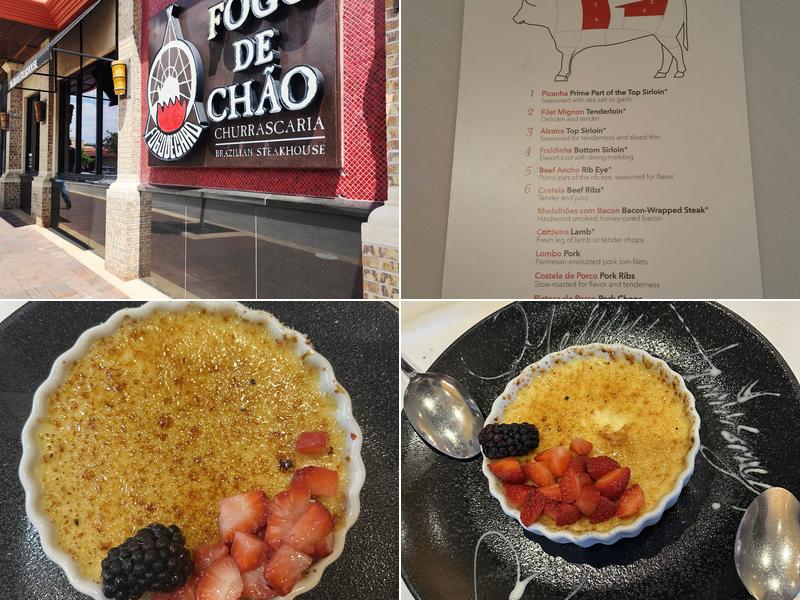 Fogo de Chão Brazilian Steakhouse Menu