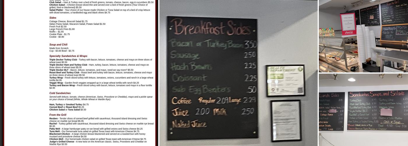 Silver Spoon Cafe Menu