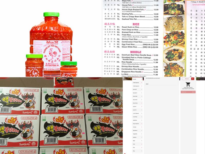 Mr. Chen's Grocery & Restaurant Menu