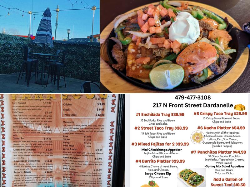 Tarascos Menu
