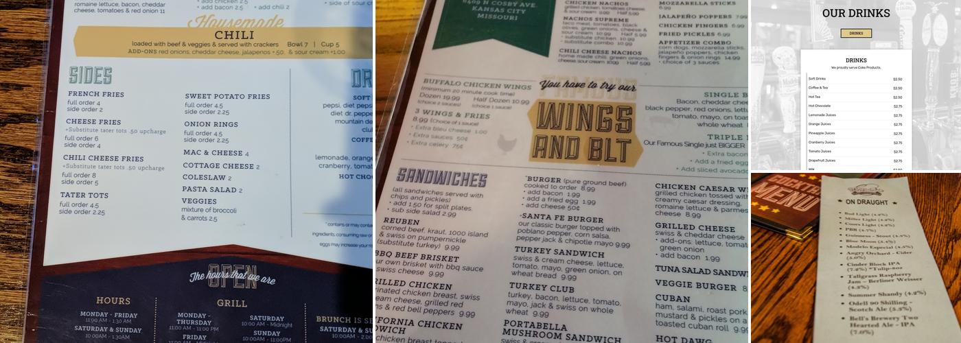 The Peanut Menu