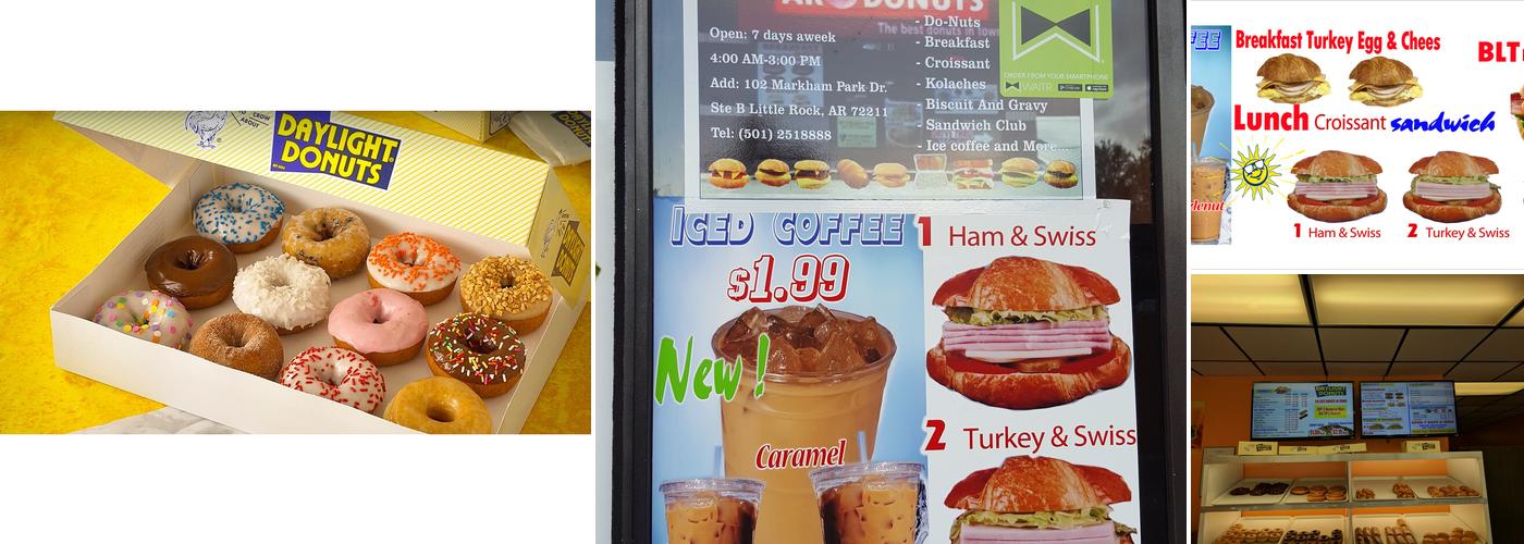 AR Donuts Menu