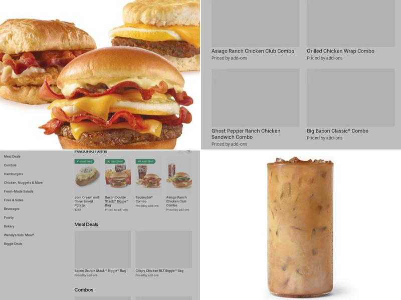 Wendy's Menu