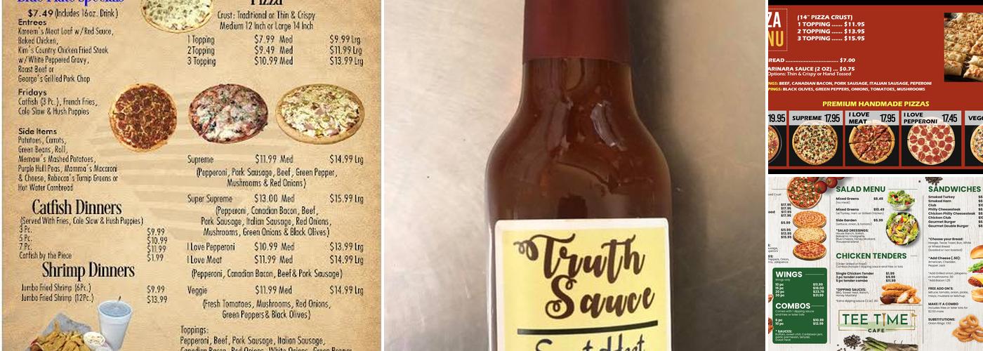 Diamondhead QuickStop & Tee Time Cafe Menu