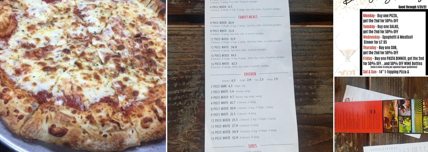 Streets of New York Menu