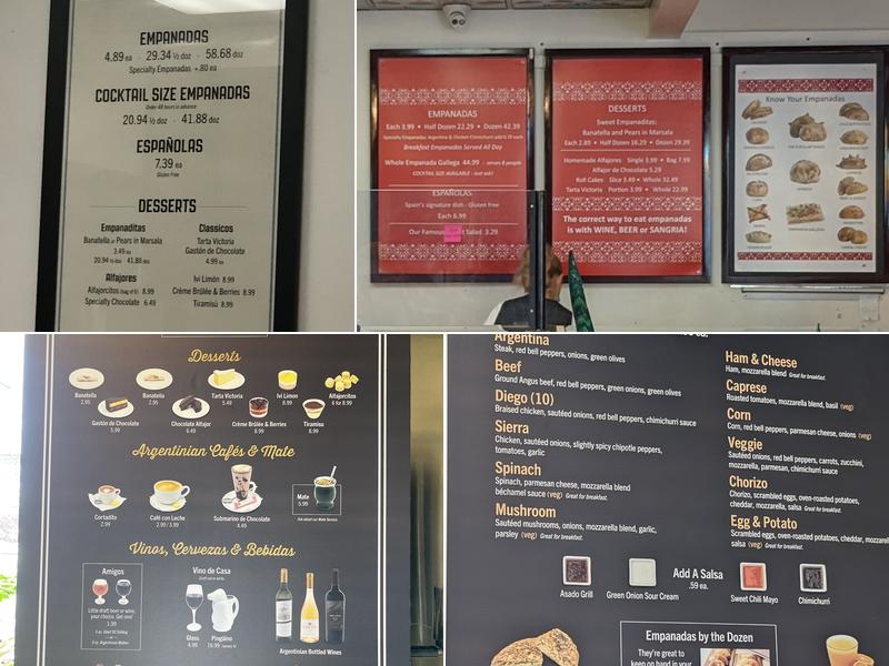 Maria Empanada - South Broadway Menu