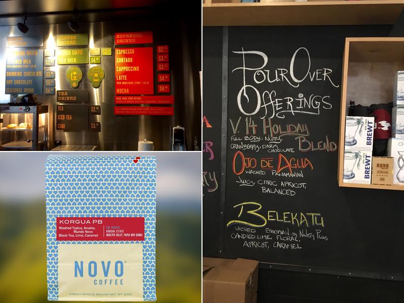 Novo Coffee Menu