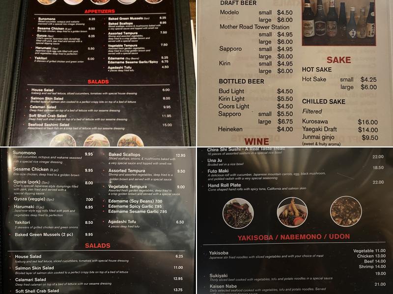 Fujiyama Japanese Restaurant & Sushi Bar Menu