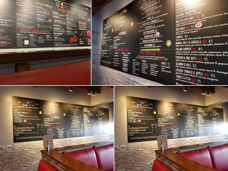 Sauce Pizza & Wine Menu