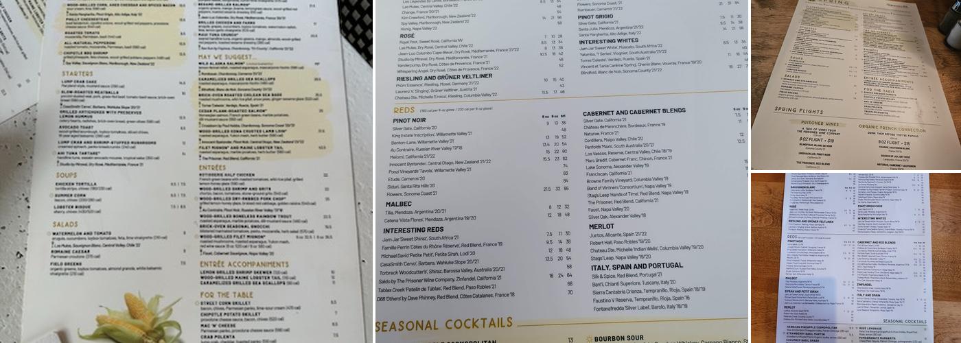 Seasons 52 Menu