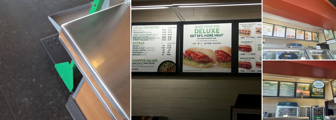Subway Menu