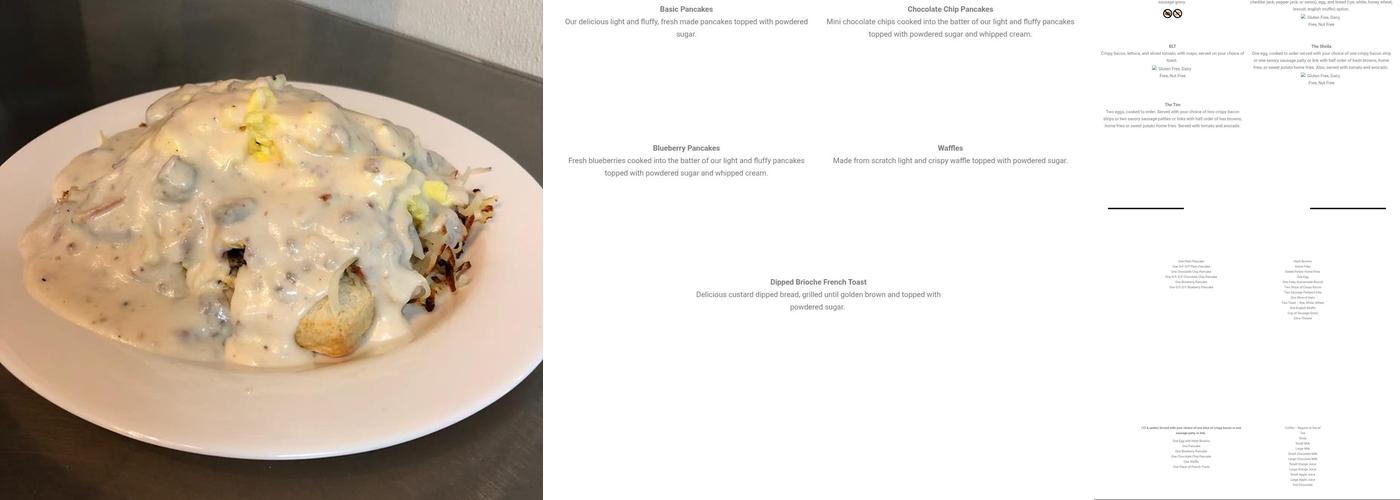 Made Today Cafe & Bakery Menu