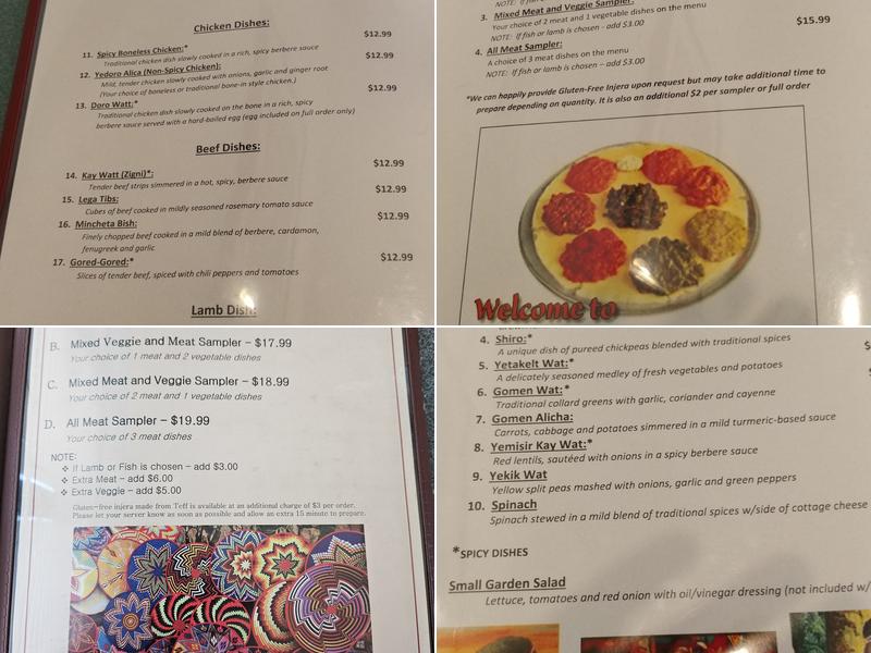 Zemam's Too Menu