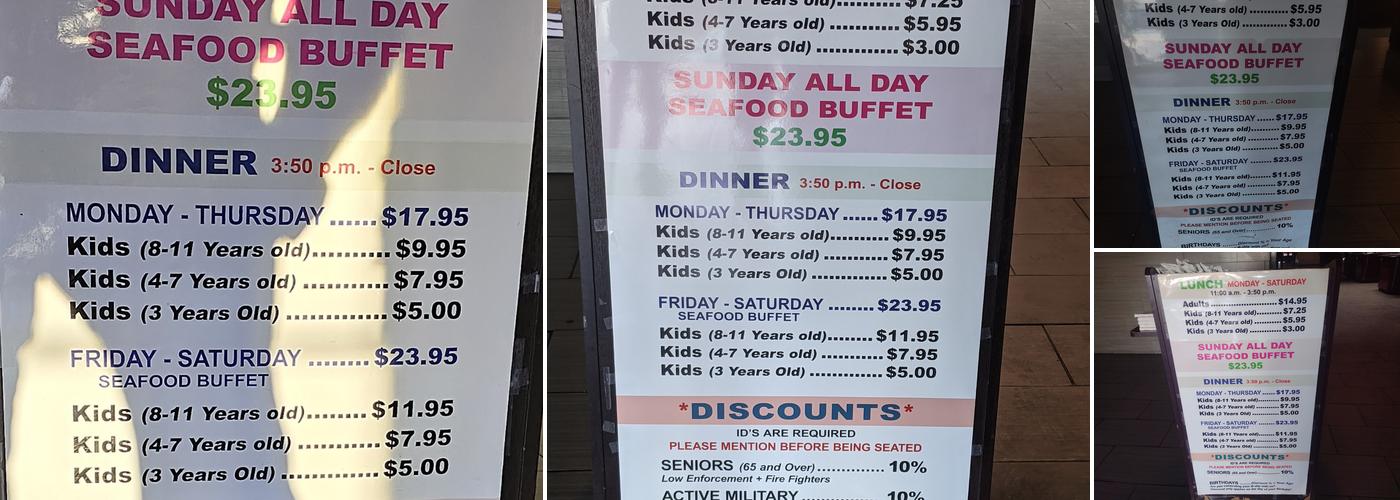 Wok & Roll Menu