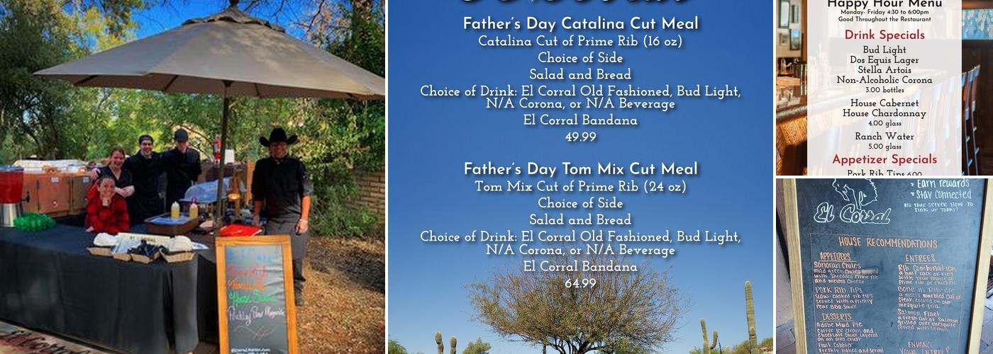 El Corral Menu