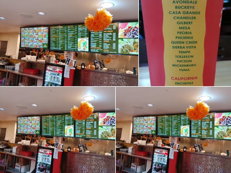 Filiberto's Mexican Food Menu