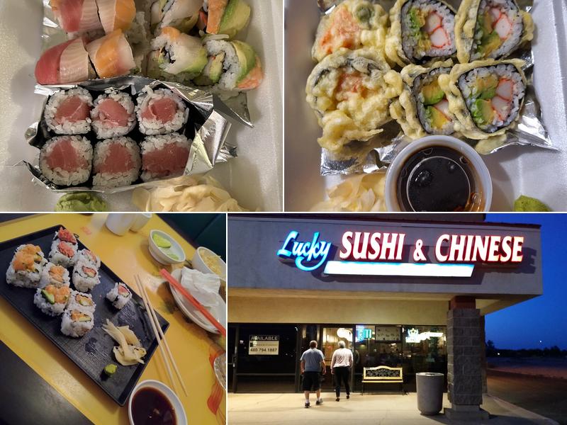 Lucky Sushi & Chinese Restaurant 1350 E Florence Blvd B, Casa Grande