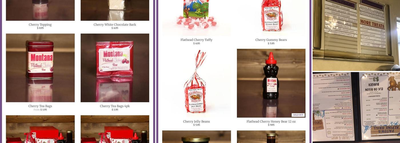 Patch's Alpine Grill Menu