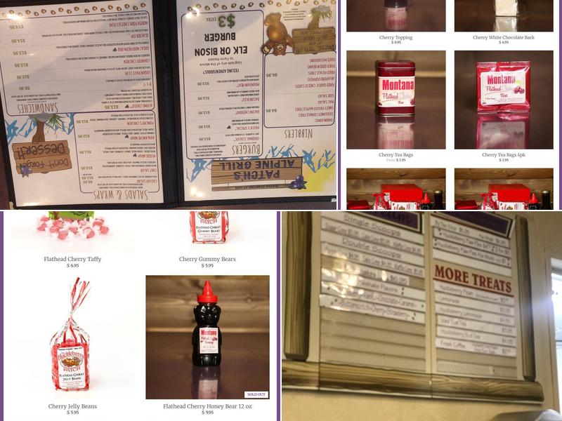 Patch's Alpine Grill Menu