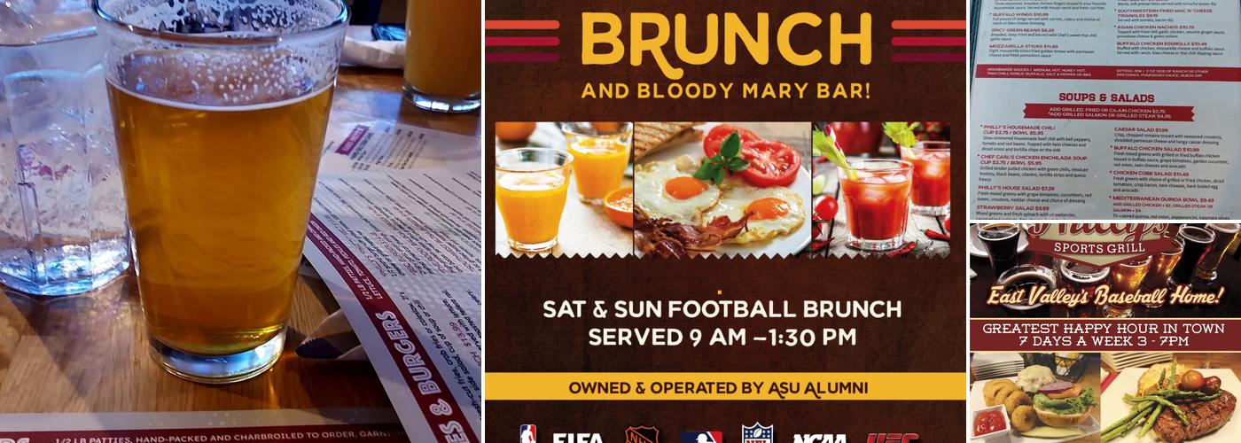 Philly's Sports Grill Menu