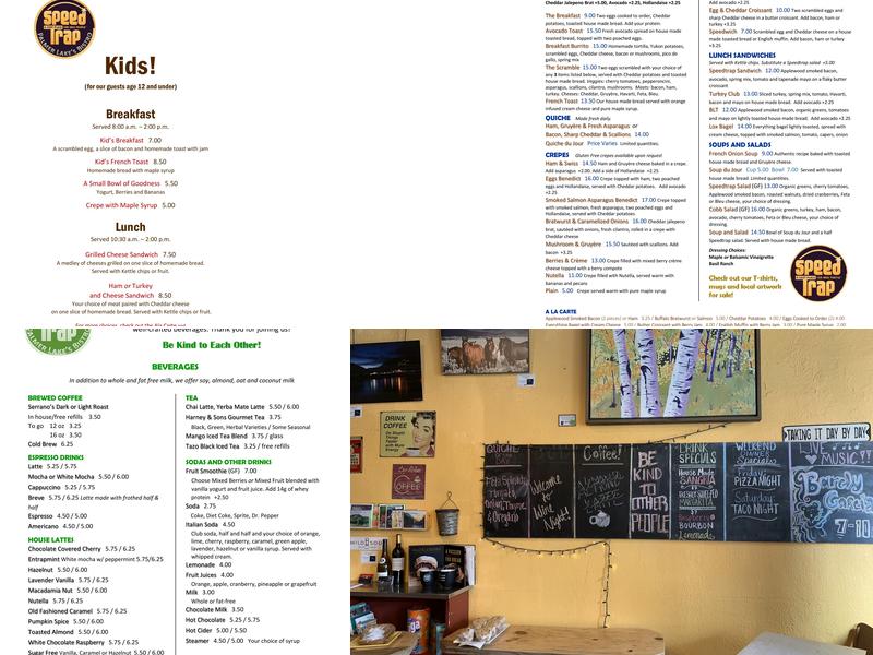 Speedtrap Menu