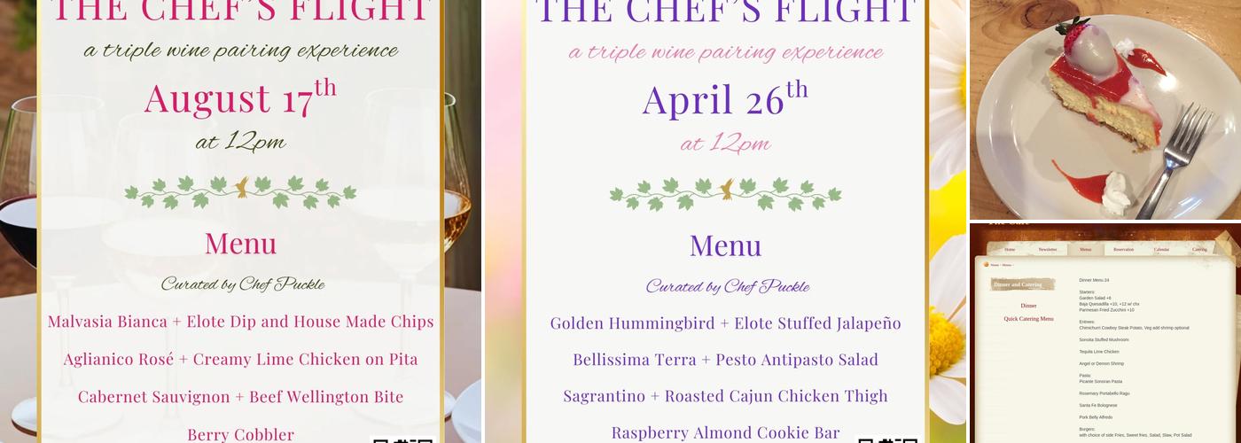 The Cafe Menu