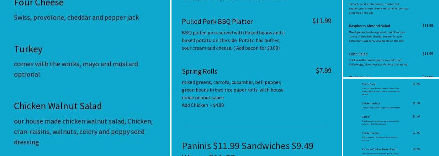 LGrande Cafe Menu