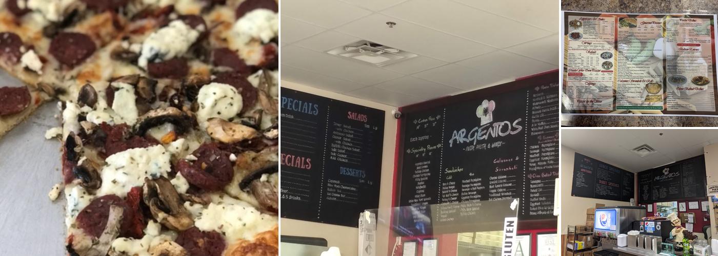 Argento's Pizza & Wings Menu