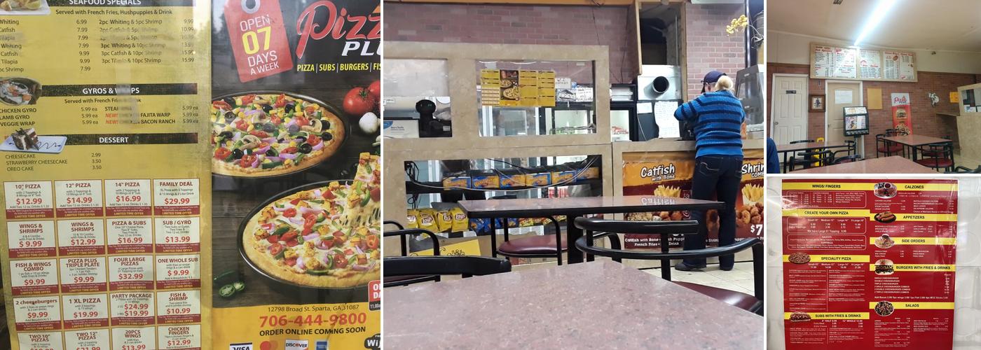 Pizza Plus Sparta Menu