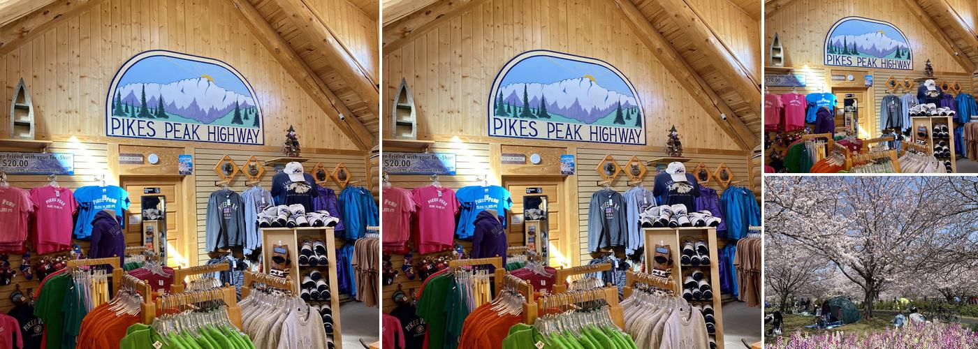 Pikes peak road rest stop