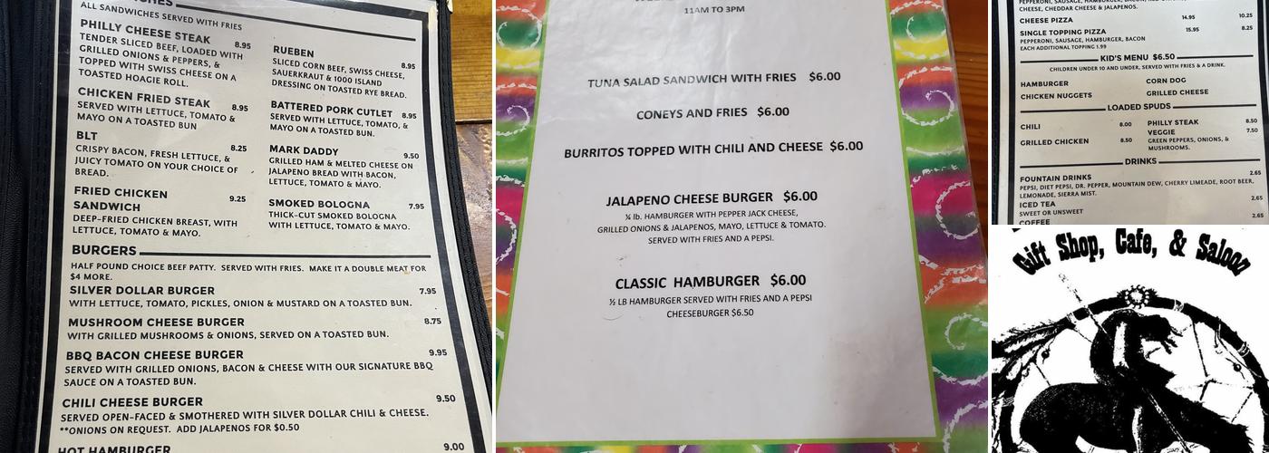 Silver Dollar Cafe Menu