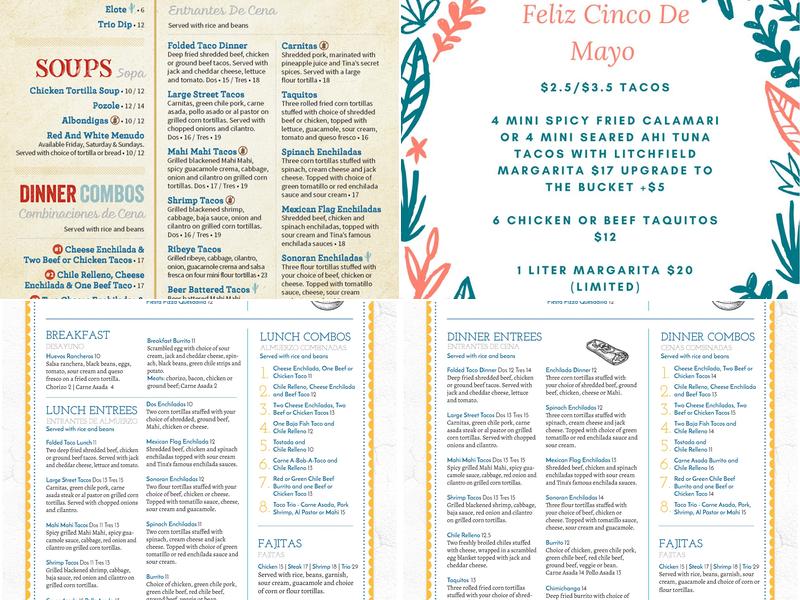 Old Pueblo Cafe Menu