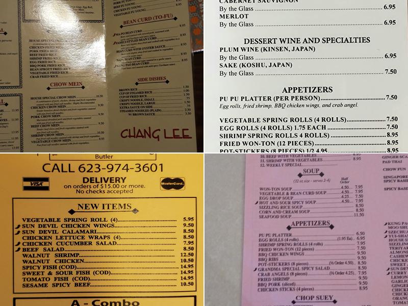 Chang Lee Restaurant, Sun City Menu, Reviews (202), Photos (34