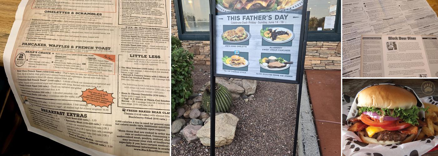 Black Bear Diner Menu