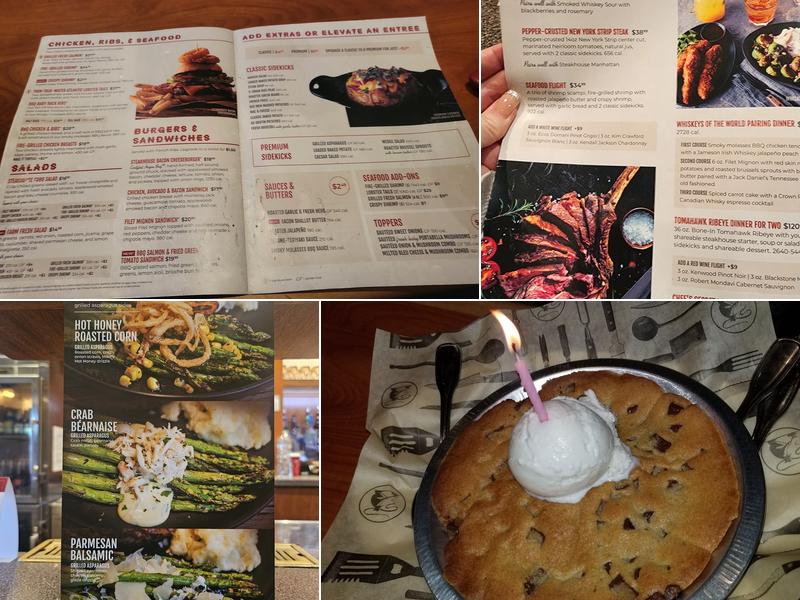 Black Angus Steakhouse Menu