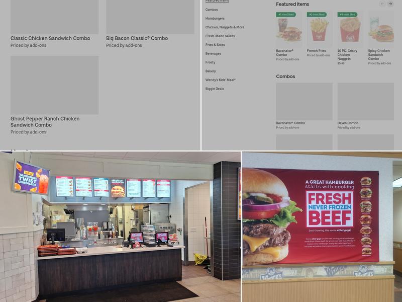 Wendy's Menu