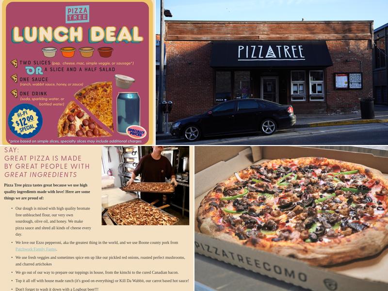 Pizza Tree Menu