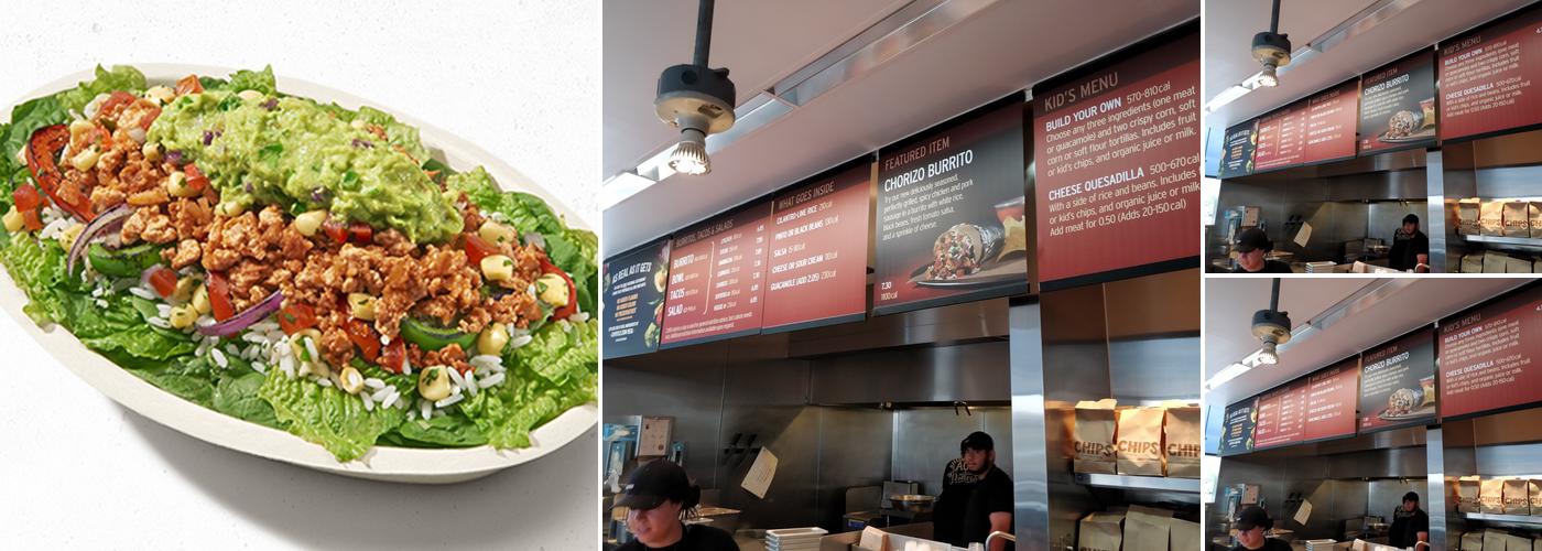Chipotle Mexican Grill Menu