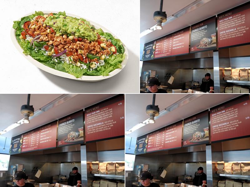 Chipotle Mexican Grill Menu