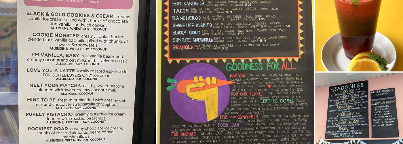 Main Squeeze Menu